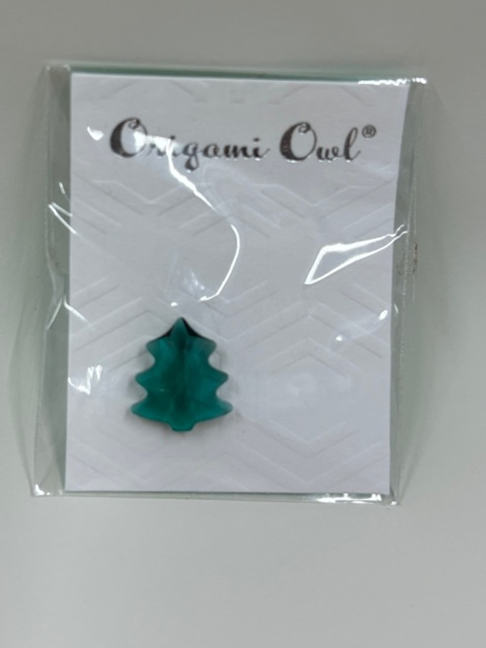 NEW Origami Owl Swarovski Crystal Christmas Tree “Figurine” Charm - Holiday